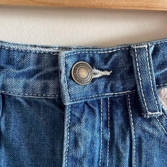 Free People Sweet Surrender Denim Shorts Size 24 - Picture 6 of 9